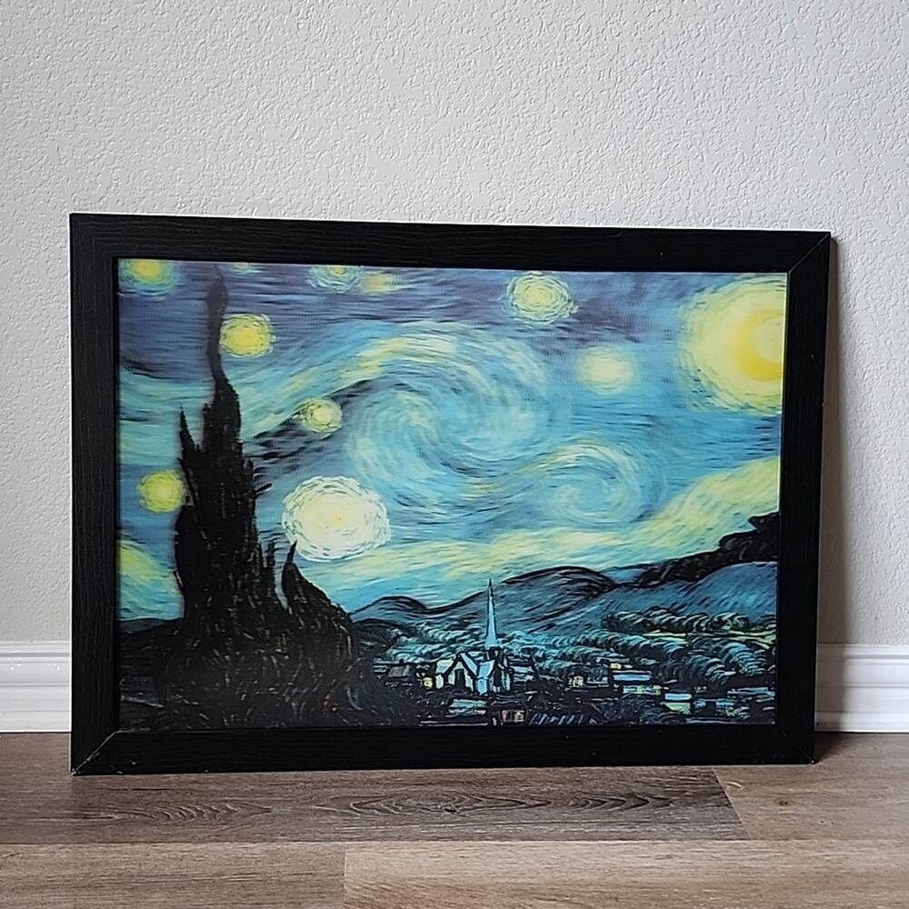 3D Holographic Van Gogh Starry Night